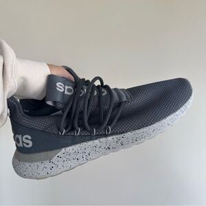 Adidas Lite Racer Adapt 3.0 running-inspired slip-on shoes in a black/grey 10.5